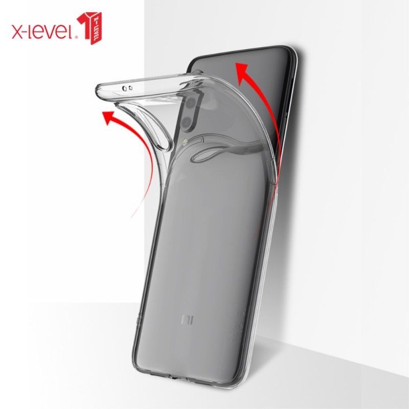 Hülle Xiaomi Mi 9 Transparente X-Ebene