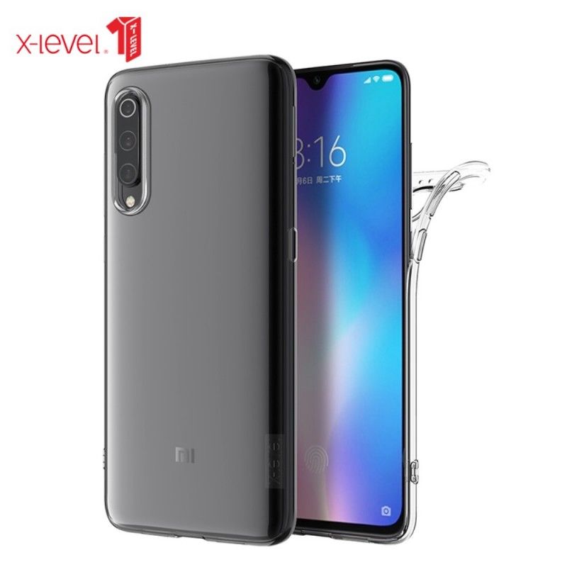 Hülle Xiaomi Mi 9 Transparente X-Ebene