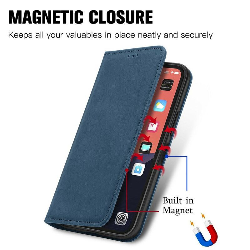 Flip Case Für Iphone 13 Mini Hautberührung