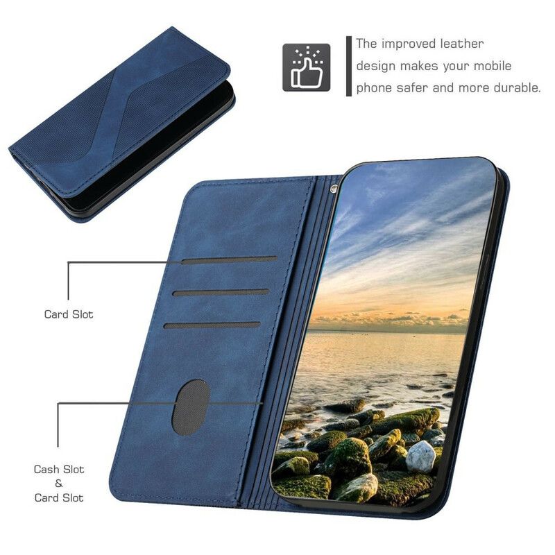 Flip Case Für Iphone 13 Mini Style Leder S-design