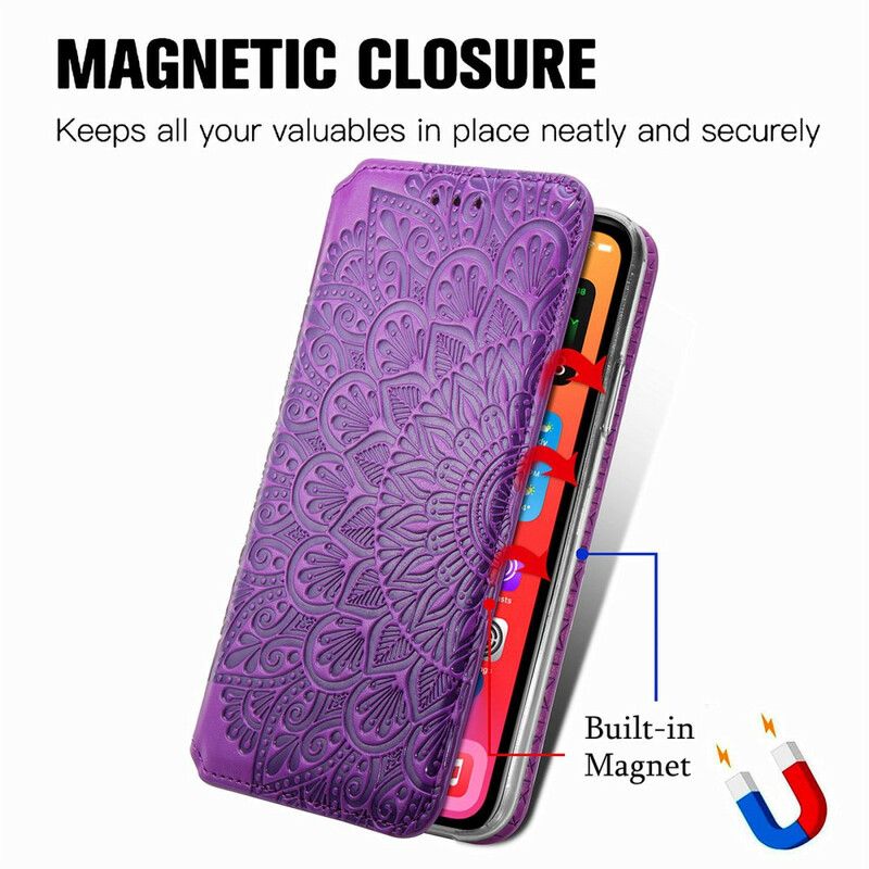 Flip Case Iphone 13 Mini Mandala