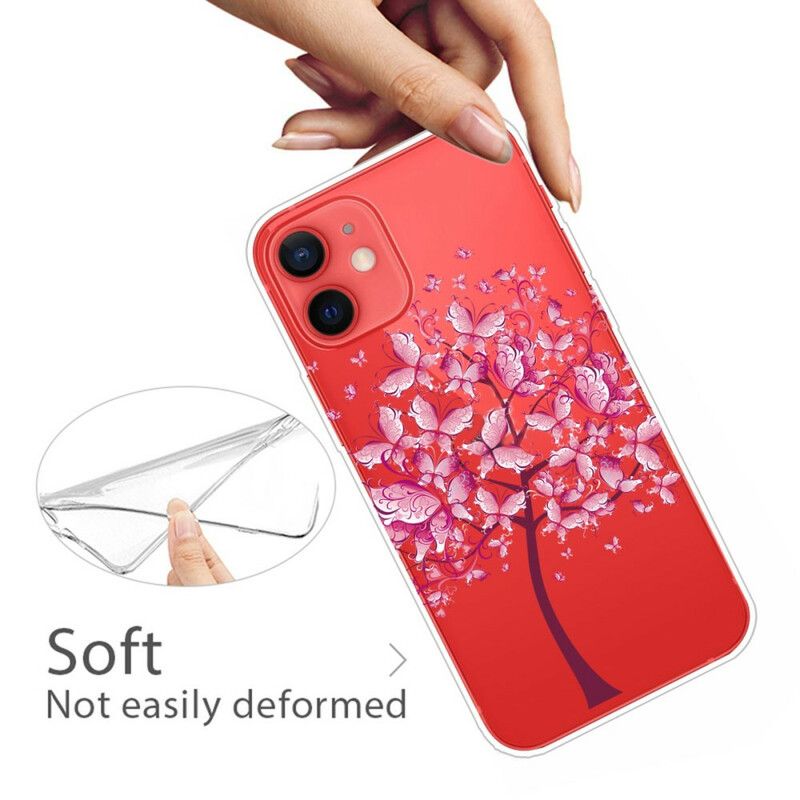 Hülle Für Iphone 13 Mini Rosa Baumkrone