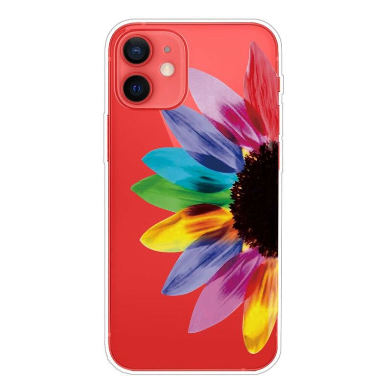 Hülle Iphone 13 Mini Bunte Blume