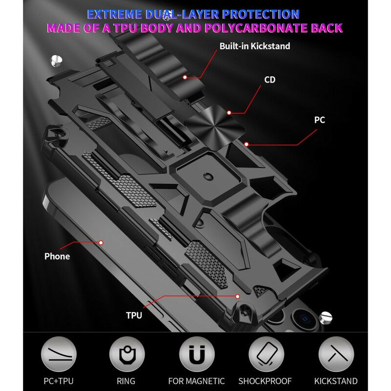 Hülle Iphone 13 Mini Handyhülle Abnehmbares Widerstandsfähiges Militär