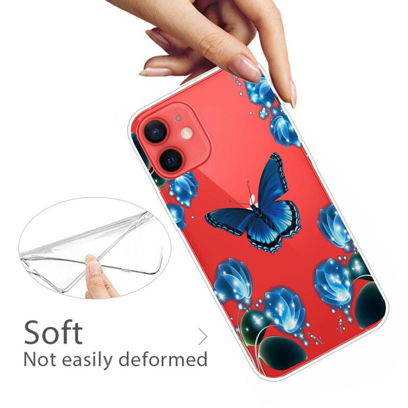 Hülle Iphone 13 Mini Handyhülle Schmetterlinge Schmetterlinge
