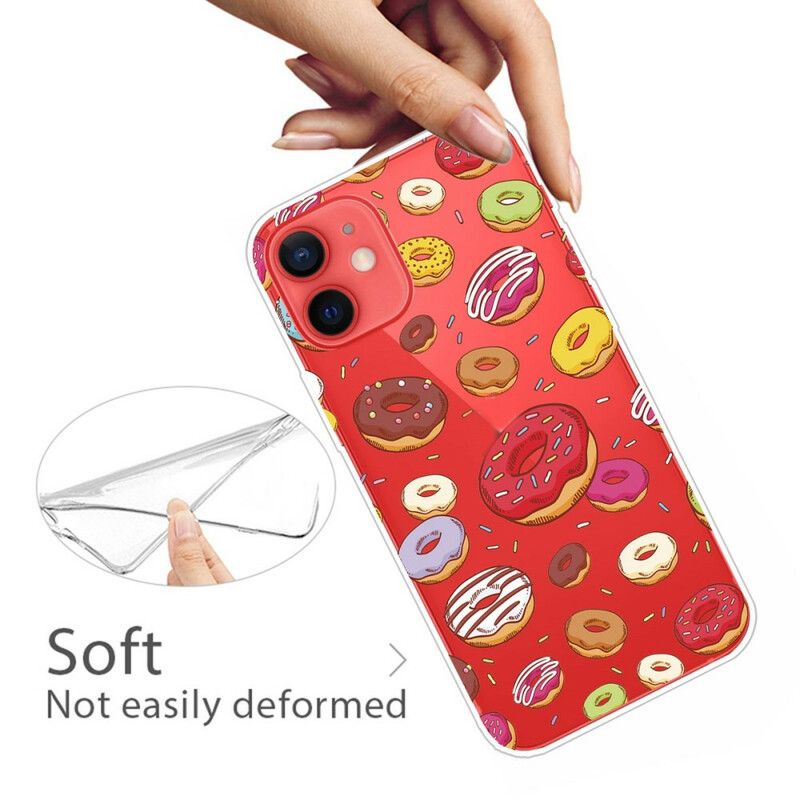 Hülle Iphone 13 Mini Liebe Donuts