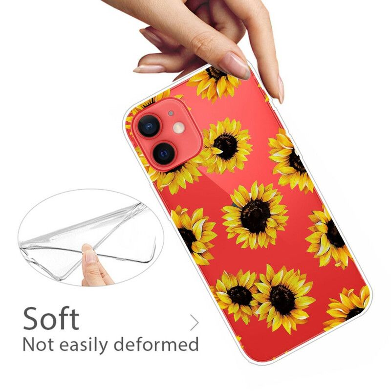 Hülle Iphone 13 Mini Sonnenblumen
