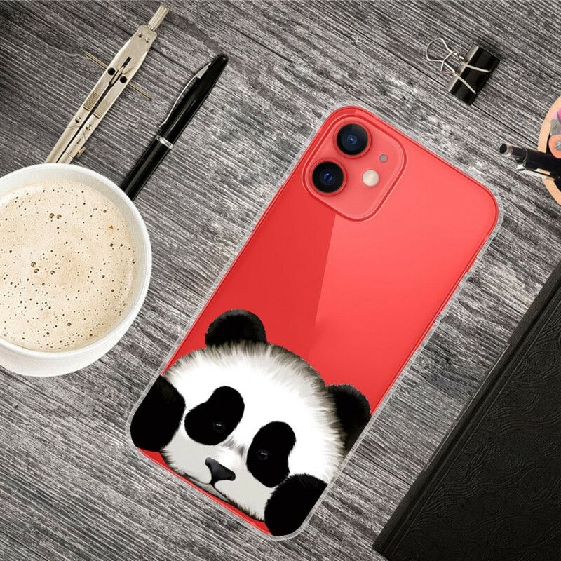 Hülle Iphone 13 Mini Transparenter Panda