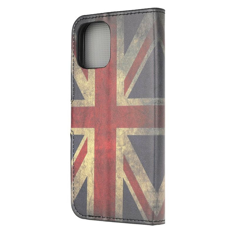 Lederhüllen Für Iphone 13 Mini Flagge Von England