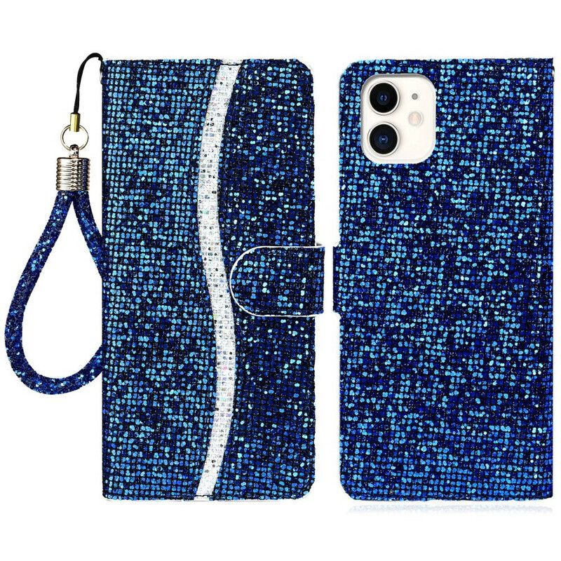 Lederhüllen Iphone 13 Mini Handyhülle Glitter-s-design
