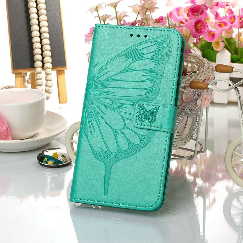Lederhüllen Iphone 13 Mini Handyhülle Schmetterlingsdesign