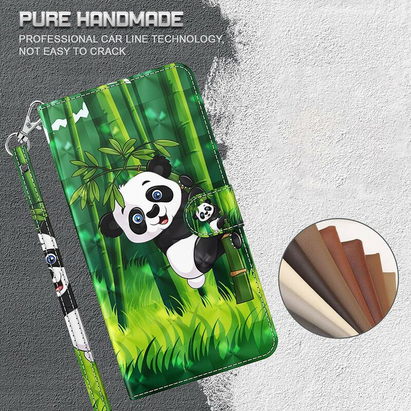 Lederhüllen Iphone 13 Mini Panda Und Bambus