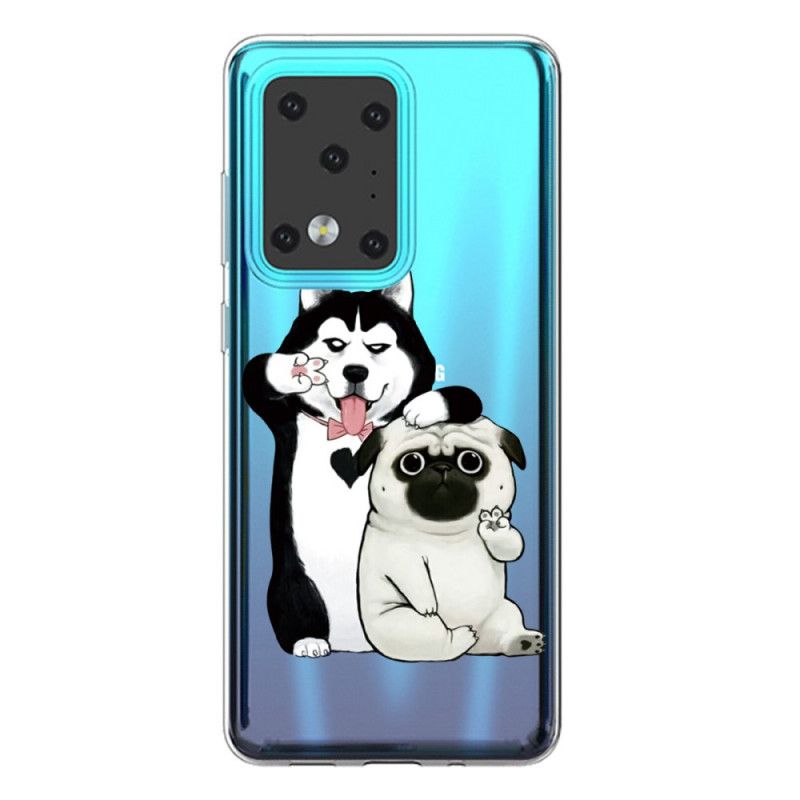 Hülle Samsung Galaxy S20 Ultra Lustige Hunde