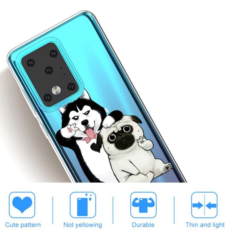 Hülle Samsung Galaxy S20 Ultra Lustige Hunde