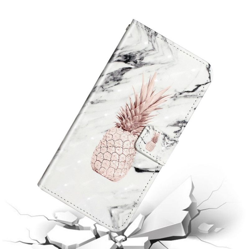 Lederhüllen Samsung Galaxy S20 Ultra Ananas-Lichtfleck