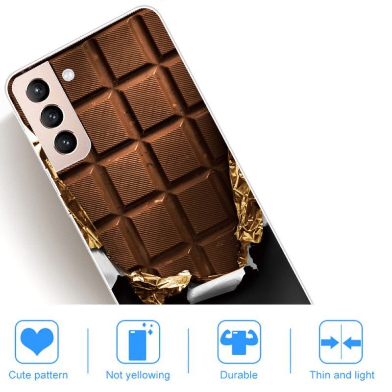Hülle Für Samsung Galaxy S22 5G Flexible Schokolade