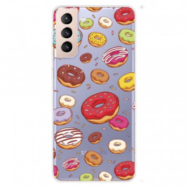 Hülle Für Samsung Galaxy S22 5G Ich Liebe Donuts