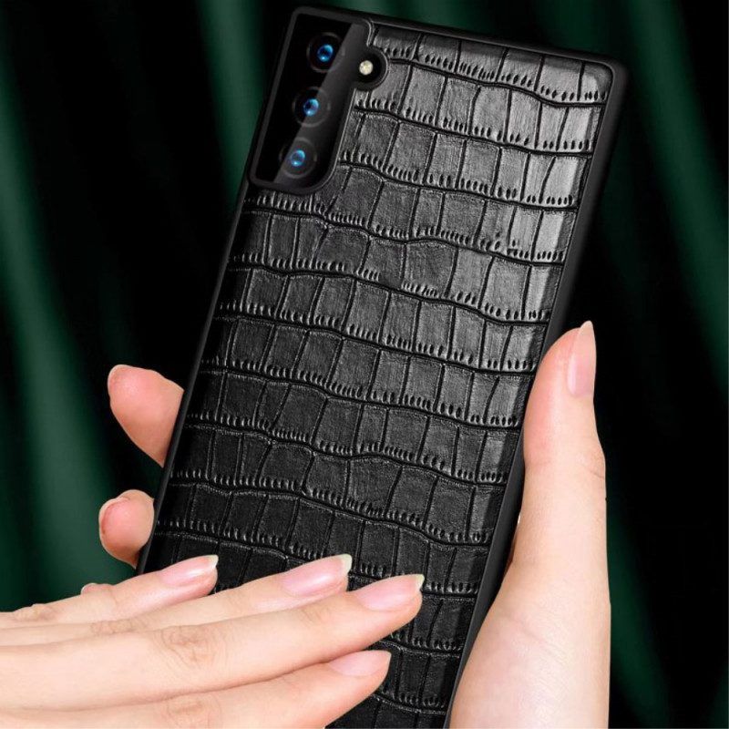 Hülle Für Samsung Galaxy S22 5G Sulada Krokodilhaut-effekt