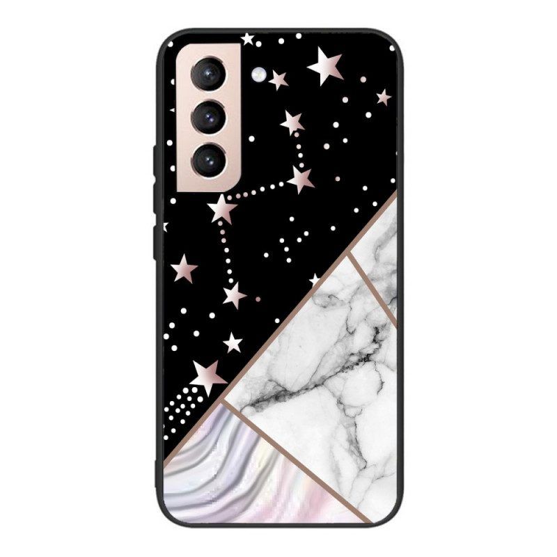 Hülle Für Samsung Galaxy S22 5G Variabler Geometrischer Marmor