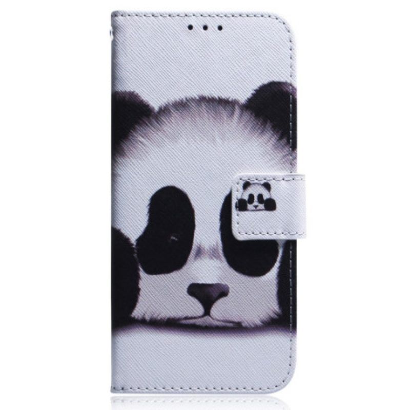 Flip Case Für Oppo Reno 8 Lite Panda