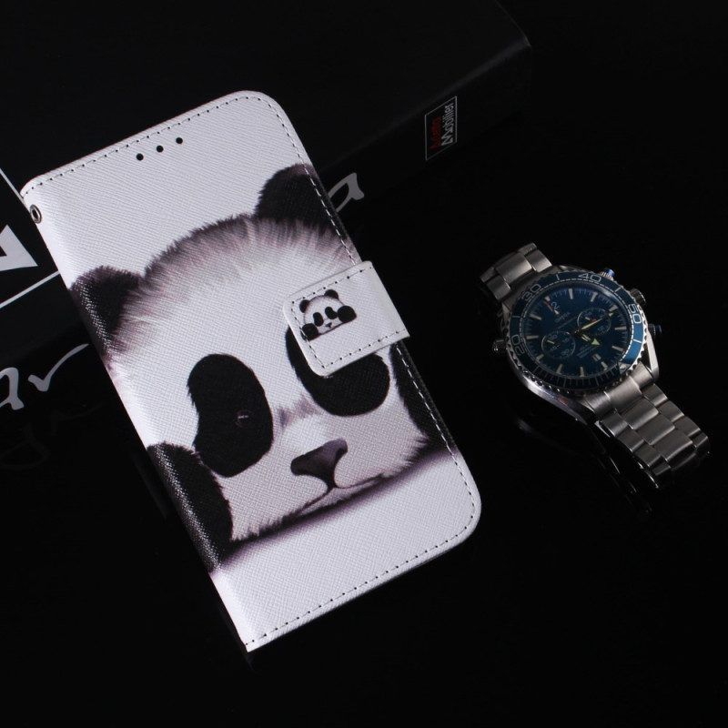 Flip Case Für Oppo Reno 8 Lite Panda