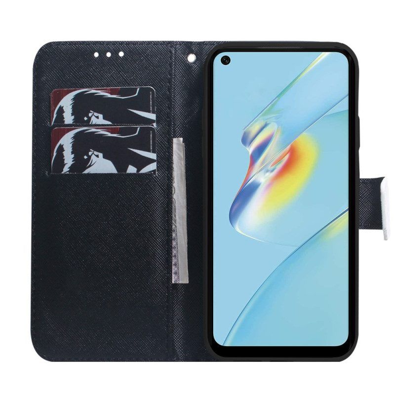 Flip Case Für Oppo Reno 8 Lite Welpentraum