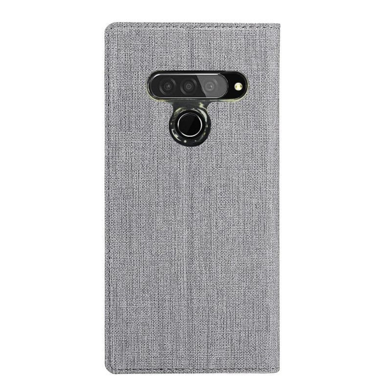 Flip Case ThinQ LG G8S ThinQ Schwarz Strukturiert