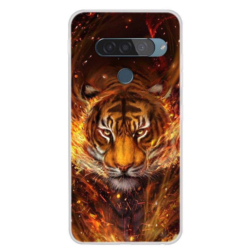 Hülle Für ThinQ LG G8S ThinQ Feuertiger