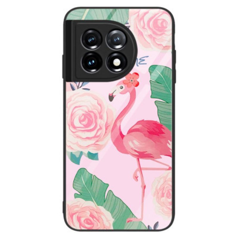 Hülle Für OnePlus 11 5G Flamingo-hartglas