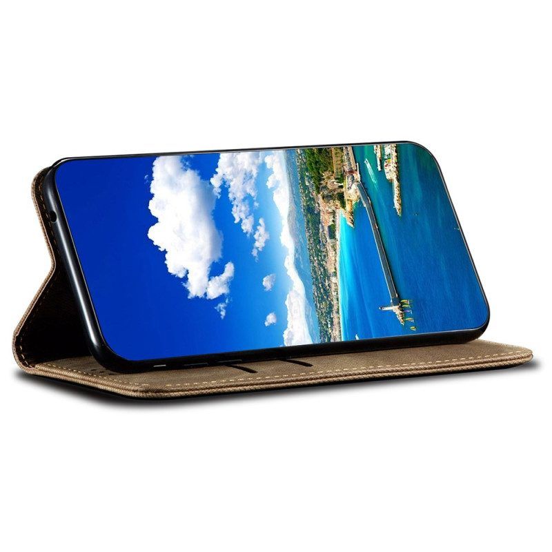Schutzhülle Für OnePlus 11 5G Flip Case Denim-stoff