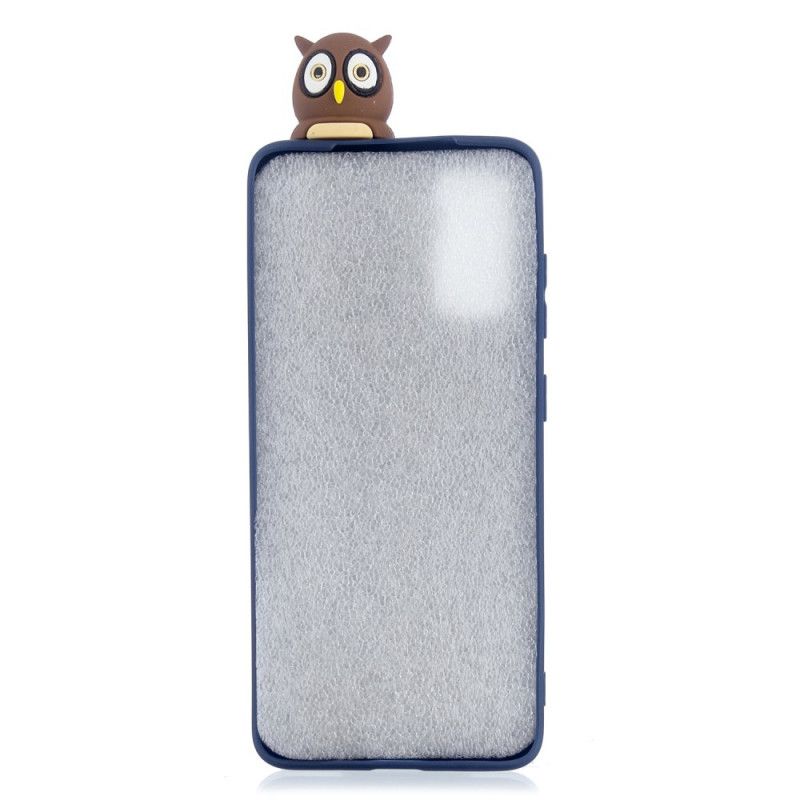 Hülle Samsung Galaxy A71 3D Böse Eule