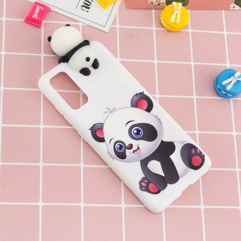 Hülle Samsung Galaxy A71 3D Süßer Panda