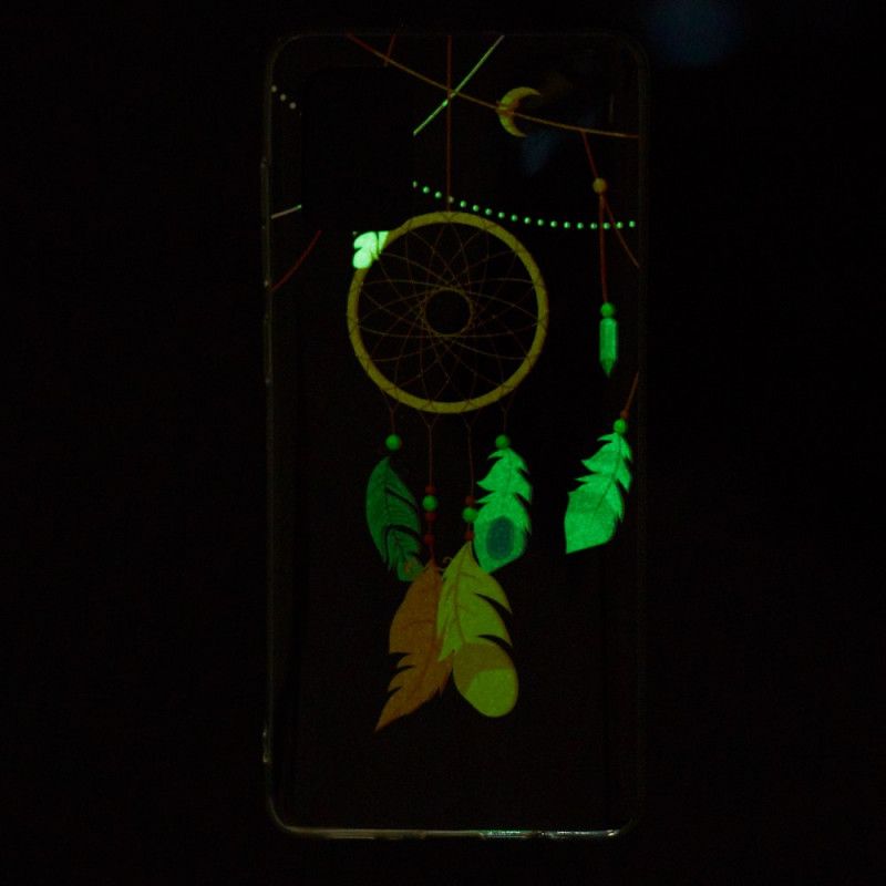 Hülle Samsung Galaxy A71 Einzigartiger Fluoreszierender Traumfänger