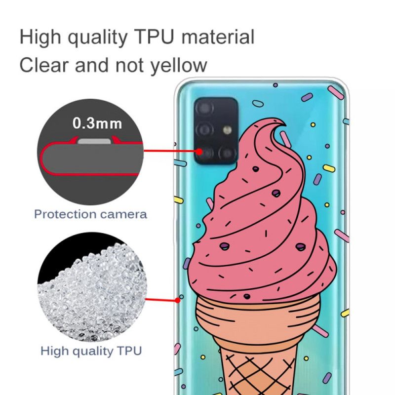 Hülle Samsung Galaxy A71 Eis