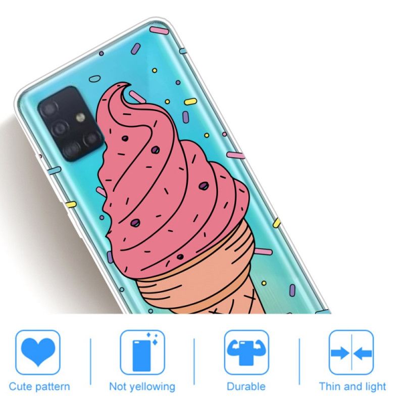 Hülle Samsung Galaxy A71 Eis
