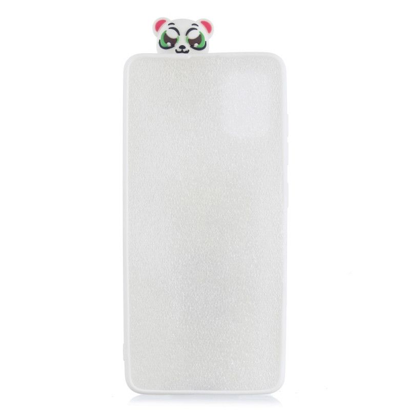 Hülle Samsung Galaxy A71 Handyhülle 3D Panda Freisprechunterstützung