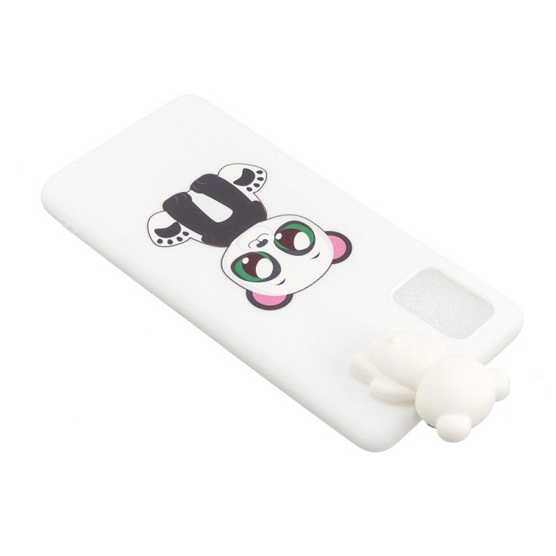 Hülle Samsung Galaxy A71 Handyhülle 3D Panda Freisprechunterstützung