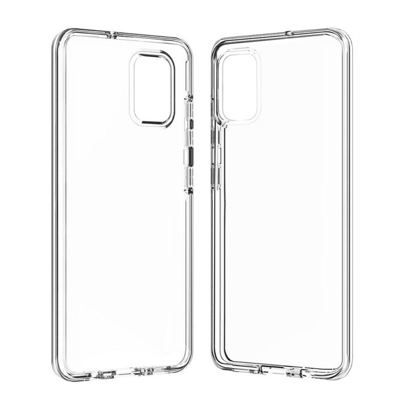 Hülle Samsung Galaxy A71 Transparente Vorderseite Hinten