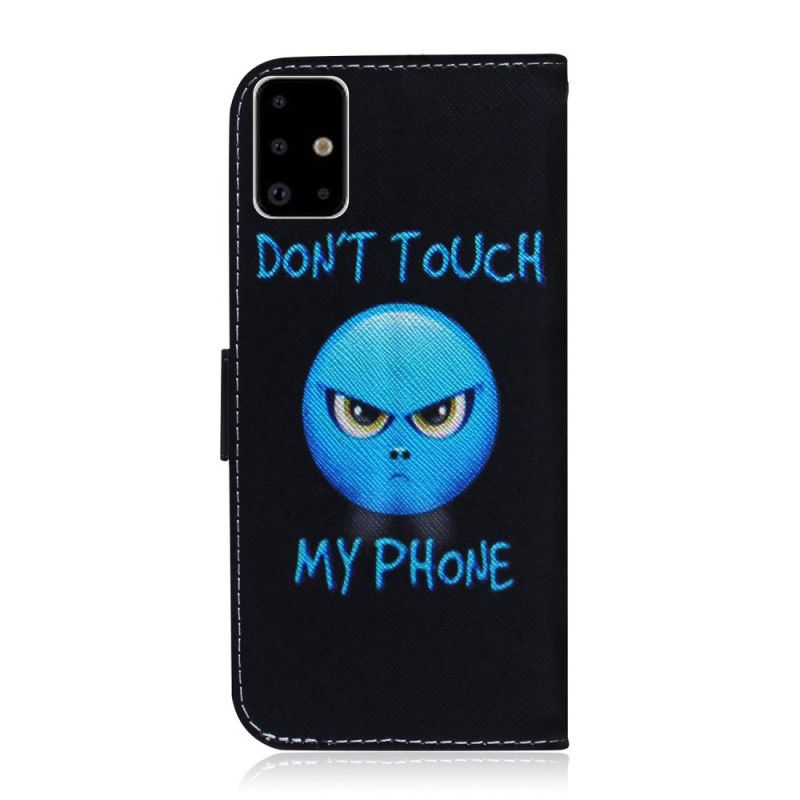 Lederhüllen Für Samsung Galaxy A71 Emoji-Telefon