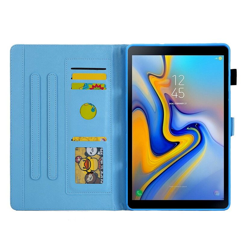 Lederhüllen Für Samsung Galaxy Tab A7 Lite Blumenschmetterling