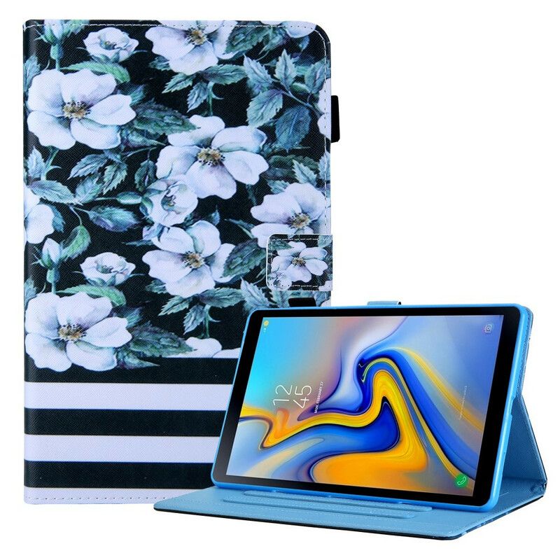 Lederhüllen Für Samsung Galaxy Tab A7 Lite Designblumen