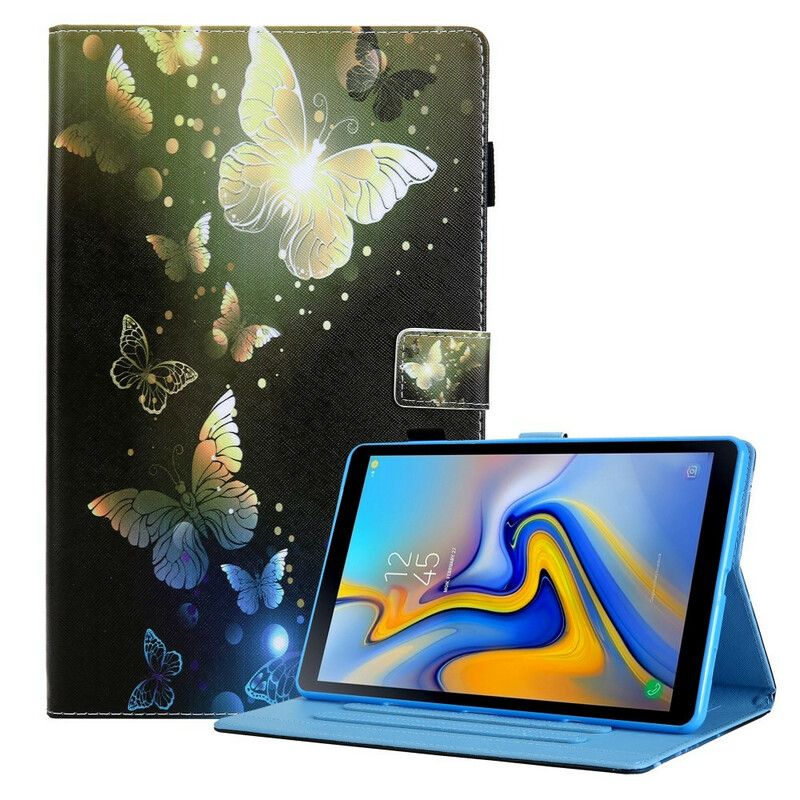 Lederhüllen Für Samsung Galaxy Tab A7 Lite Magische Schmetterlinge