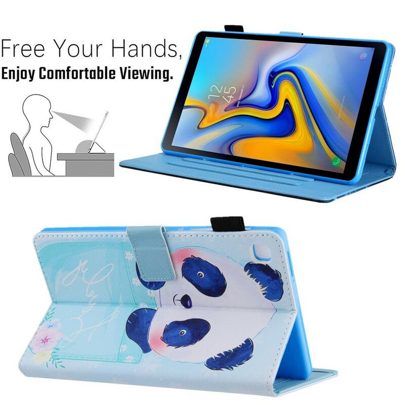 Lederhüllen Für Samsung Galaxy Tab A7 Lite Schöner Panda