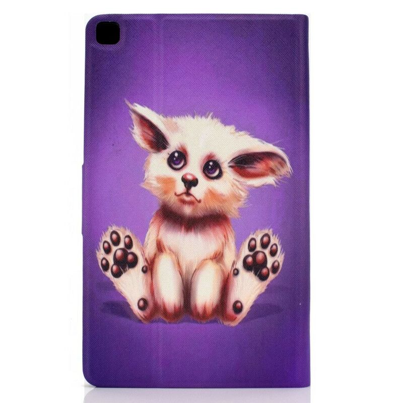 Lederhüllen Samsung Galaxy Tab A7 Lite Lustige Katze