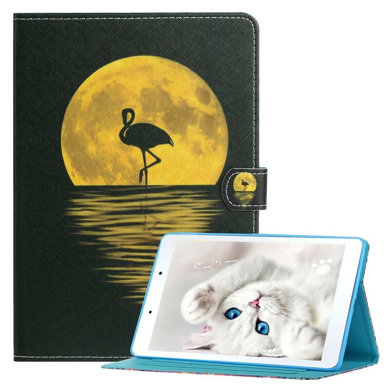 Lederhüllen Samsung Galaxy Tab A7 Lite Mond