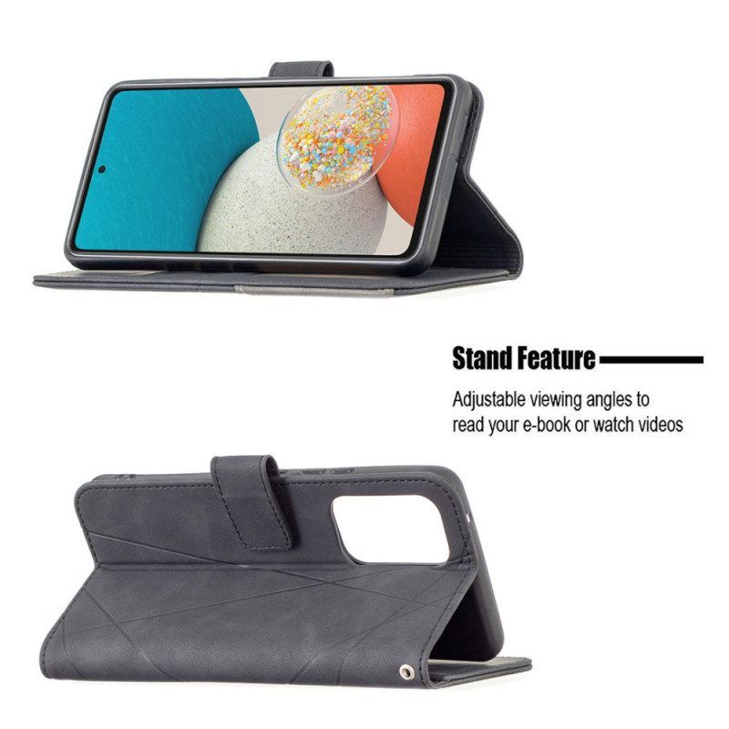 Flip Case Für Samsung Galaxy A53 5G Binfen-farbdreiecke