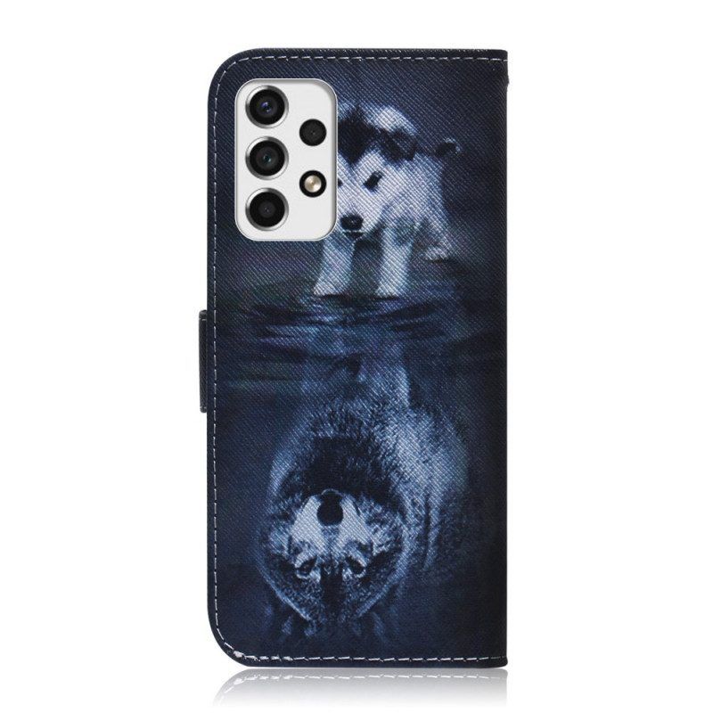 Flip Case Für Samsung Galaxy A53 5G Ernesto Der Wolf