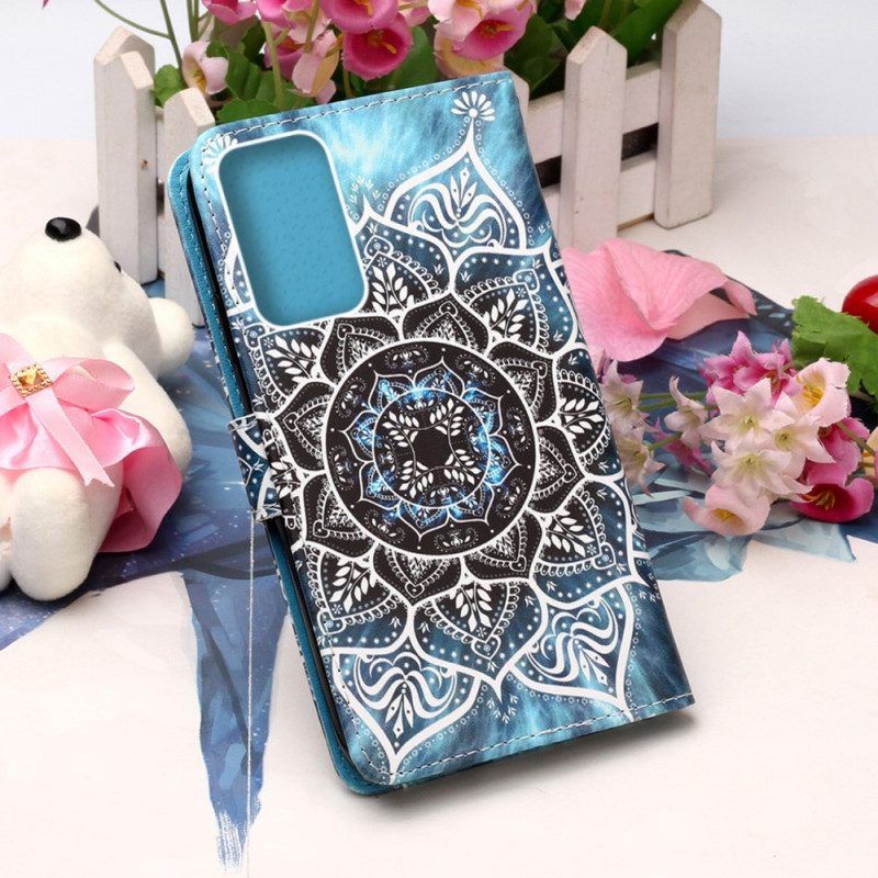 Flip Case Für Samsung Galaxy A53 5G Mandala Im Himmel