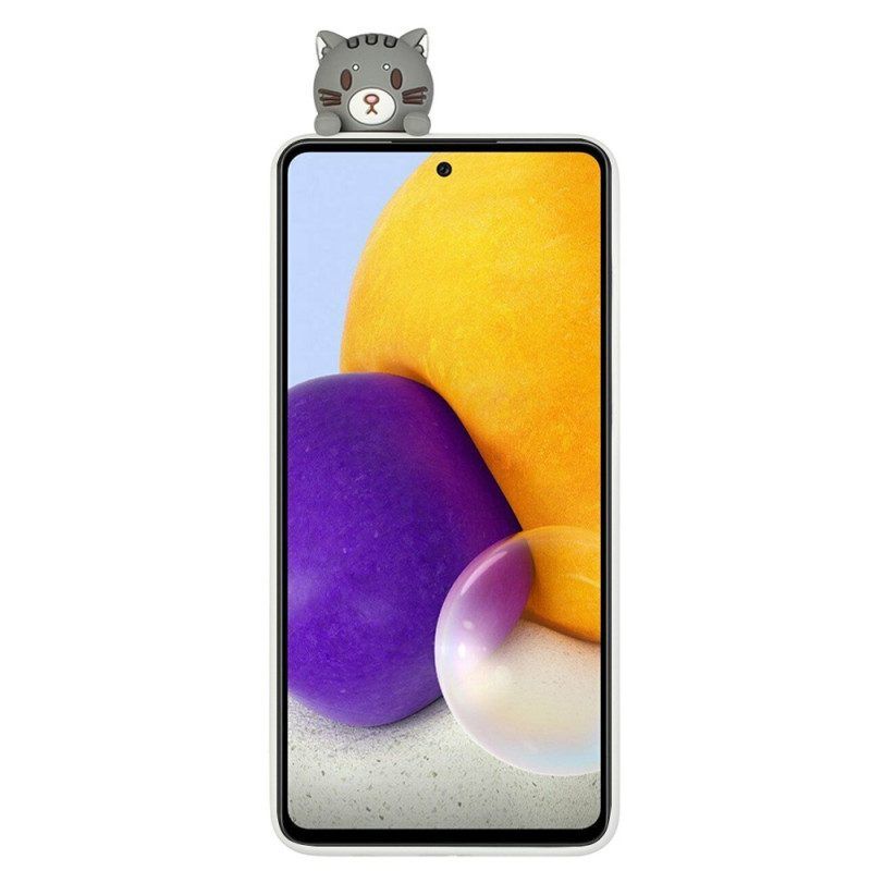 Handyhülle Für Samsung Galaxy A53 5G 3d-katze