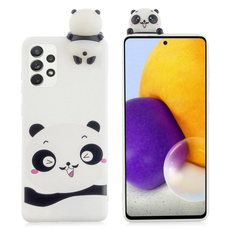 Handyhülle Für Samsung Galaxy A53 5G Liebe Panda 3d